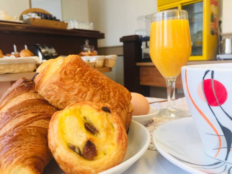 Petit-déjeuner de l'hôtel Foch à Besançon